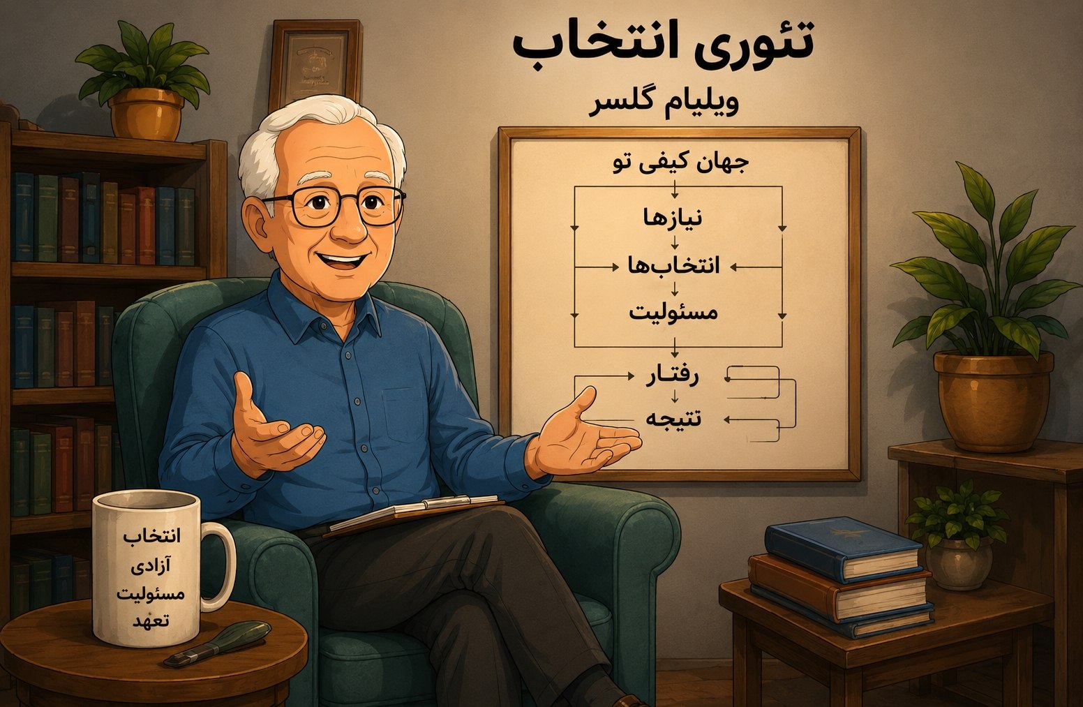 اگر تئوری انتخاب یک تراپیست بود