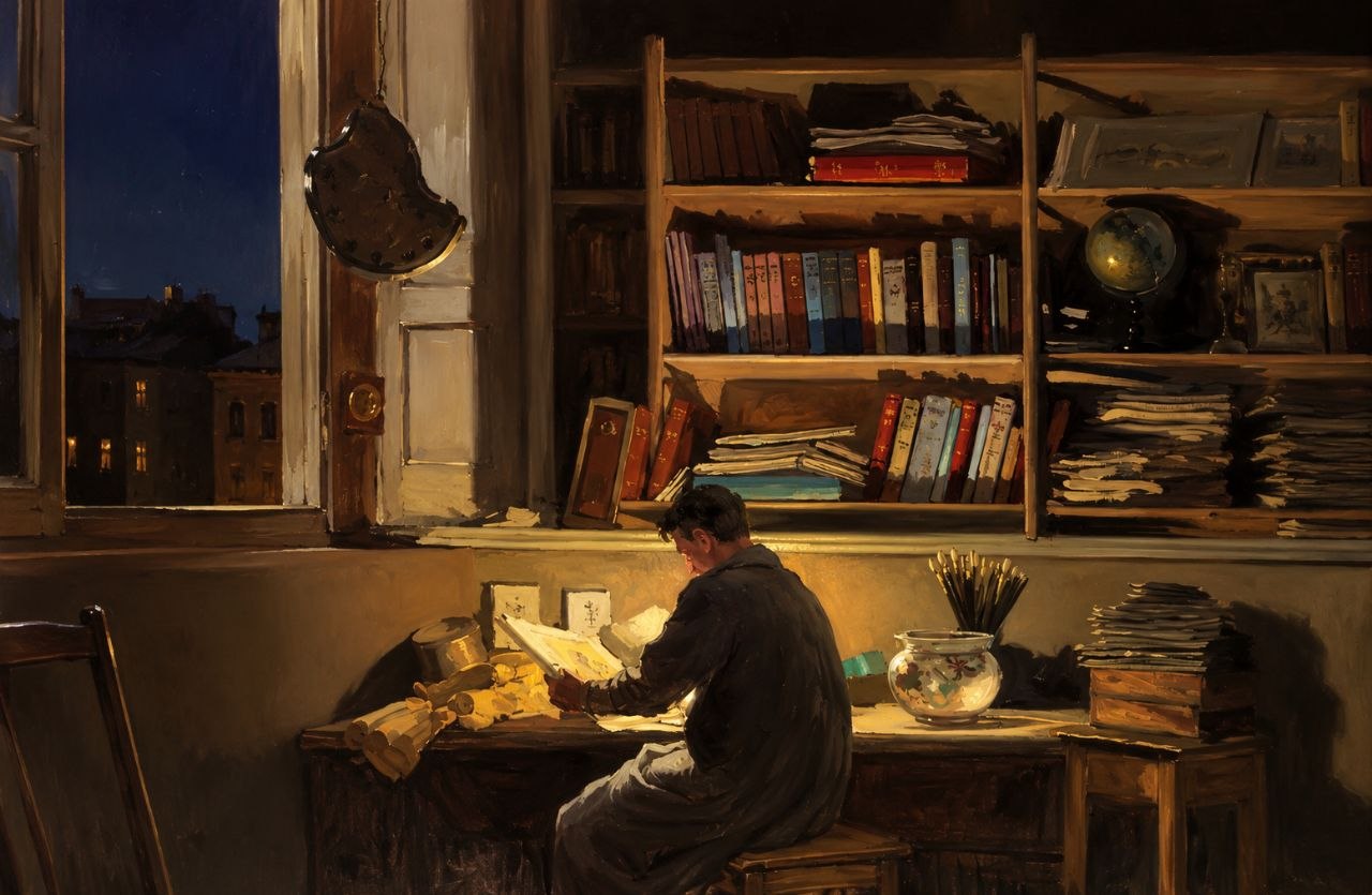 Reading book
