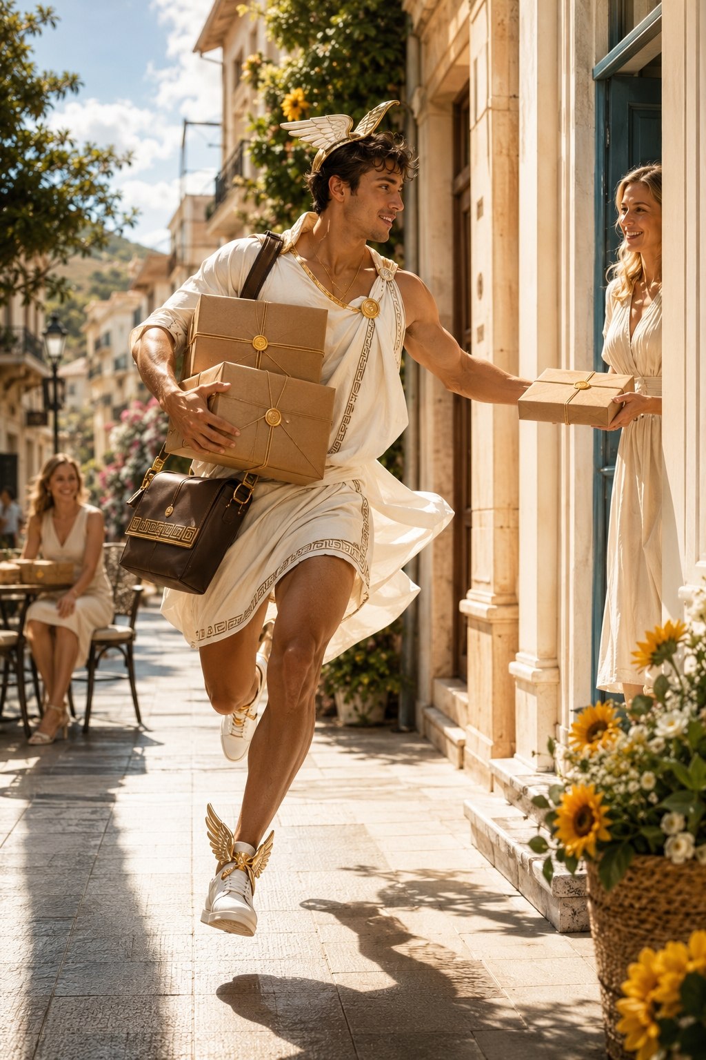 هرمس سفارشات را ارسال میکند
