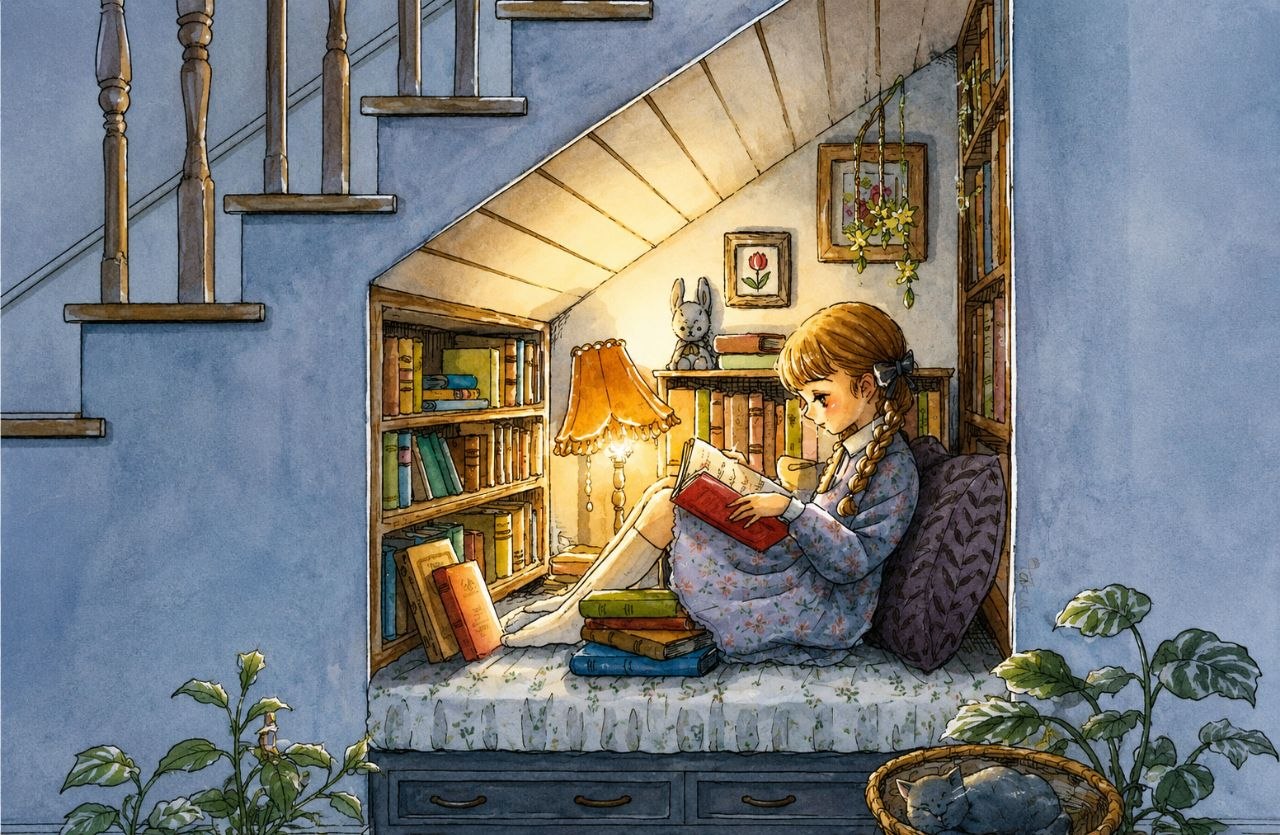 Reading book